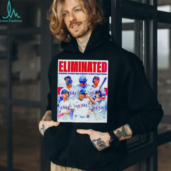 Eliminated Texas Rangers from postseason contention shirt
