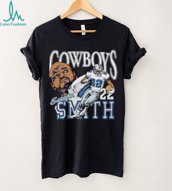 Emmitt Smith Dallas Cowboys retired player caricature shirt