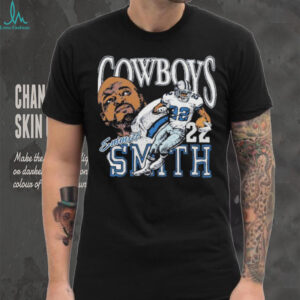 Emmitt Smith Dallas Cowboys retired player caricature shirt