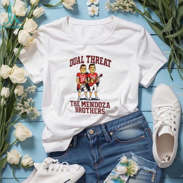 Fernando Mendoza Indiana Hoosiers Dual Threat The Mendoza Brother shirt