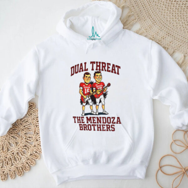 Fernando Mendoza Indiana Hoosiers Dual Threat The Mendoza Brother shirt