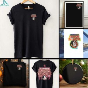 Florida State Seminoles vs Alabama Crimson Tide sweet home Tallahassee score shirt