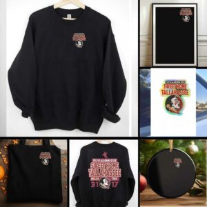 Florida State Seminoles vs Alabama Crimson Tide sweet home Tallahassee score shirt