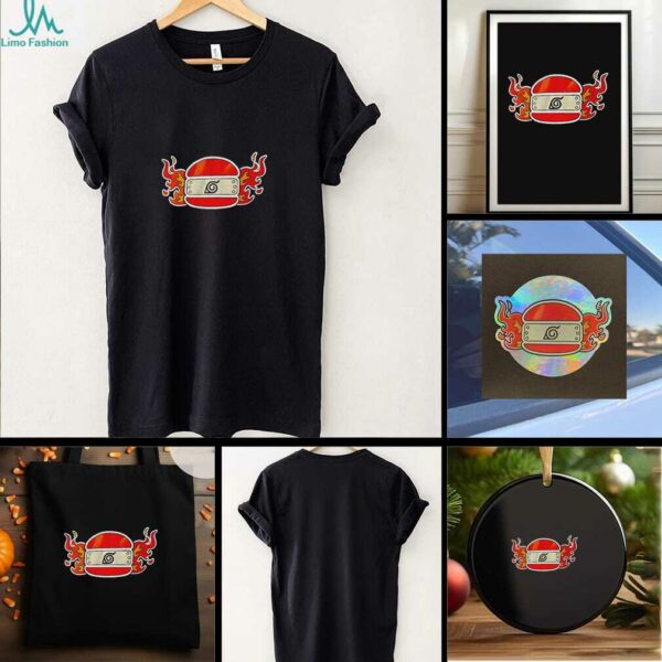 France BurgerKing x Naruto logo t shirt