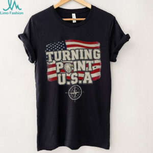 Freedom Charlie Kirk Turning point American flag shirt