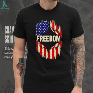 Freedom in America flag shirt