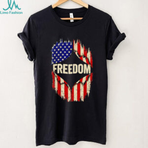 Freedom in America flag shirt