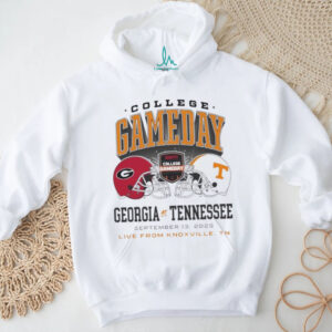 Georgia Bulldogs vs Tennessee Volunteers Sept 13 2025 Live From Knoxville Tn College Gameday shirt