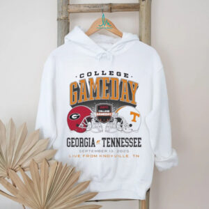 Georgia Bulldogs vs Tennessee Volunteers Sept 13 2025 Live From Knoxville Tn College Gameday shirt