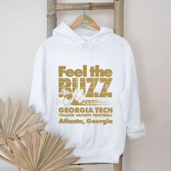 Georgia Tech Yellow Jackets Football Feel the Buzz Atlanta Georgia shirt