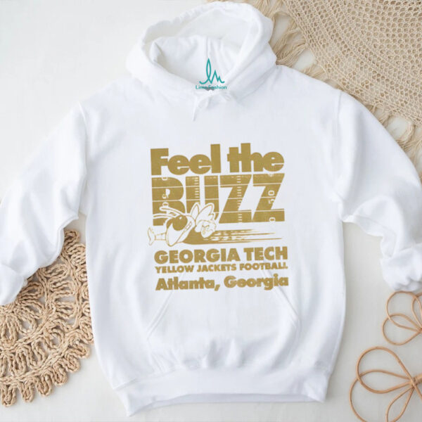 Georgia Tech Yellow Jackets Football Feel the Buzz Atlanta Georgia shirt
