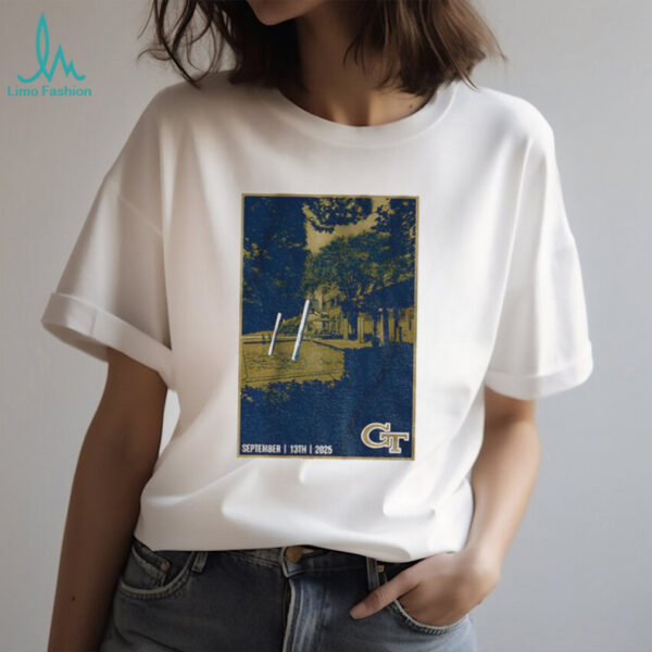 Georgia Tech Yellow Jackets Football The Goalposts Have Left The Building shirt