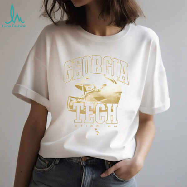 Georgia Tech Yellow Jackets Football helmet Sting ’em shirt