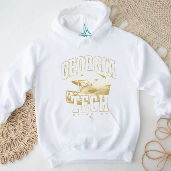 Georgia Tech Yellow Jackets Football helmet Sting ’em shirt
