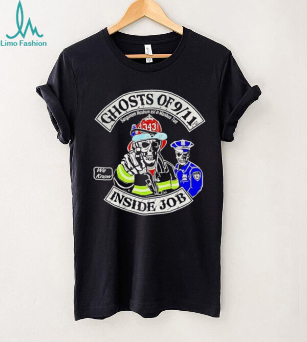 Ghosts of 9 11 inside job Sanguinem Nostrum est in Manibus Tuis shirt