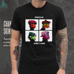 Gorillaz Demon 7 Days 2025 shirt
