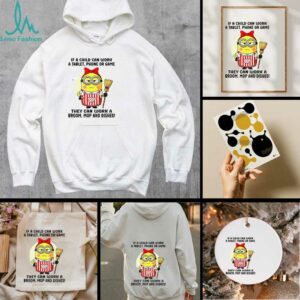 Cute Minion if child can work a table phone or game they can work a broom mop and dishes shirt