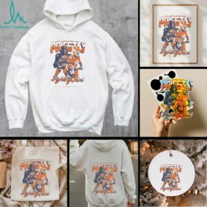 Melvin Priestly Illinois Fighting Illini football player collage graphic shirt