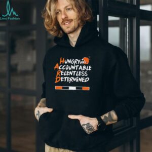 Hard hungry accountable relentless determined Cleveland Browns shirt