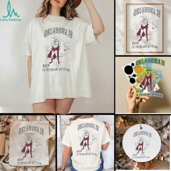 Oklahoma is deep in the heat of Texas Oklahoma Sooners shirt