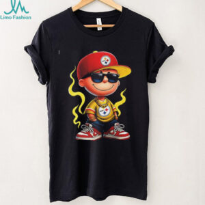 Hip hop Charlie Brown Pittsburgh Steelers shirt
