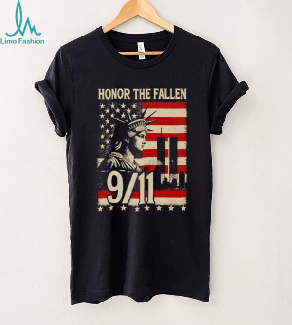 Honor The Fallen September 11 American Flag Shirt