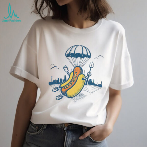 Hot dogs from Heaven Seattle Mariners Baseball MLB shirt
