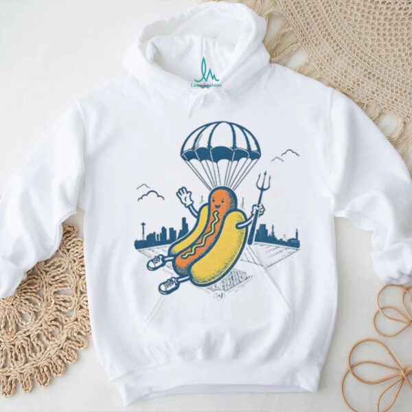 Hot dogs from Heaven Seattle Mariners Baseball MLB shirt