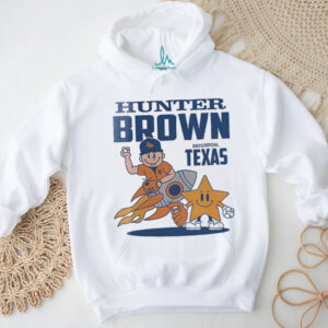 Houston Texas Hunter Brown summer cartoon shirt