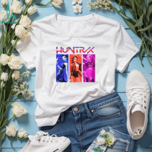Huntrix Idol Merch Korean Super hero Demon Hunters shirt