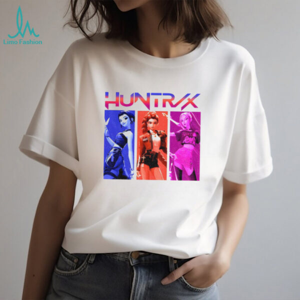 Huntrix Idol Merch Korean Super hero Demon Hunters shirt