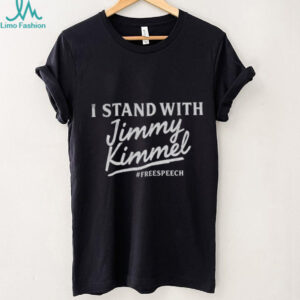I Stand with Jimmy Kimmel Free Speech Late Night TV supporter shirt