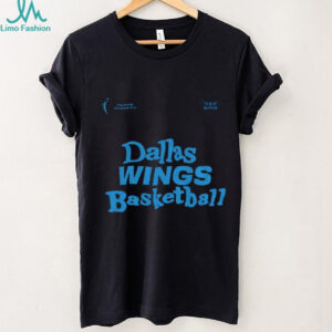 Paige Bueckers wearing Dallas Wings basketball shirt