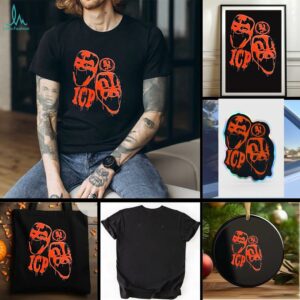 ICP Orange Faces Girly Shirt