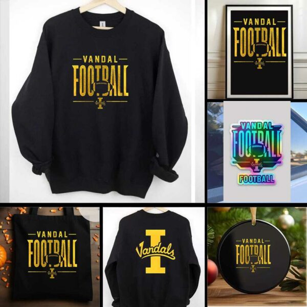Idaho Vandals football logo shirt
