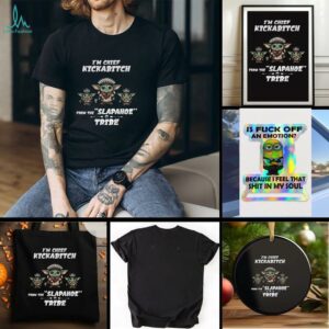 Im chief kickabitch native Baby Yoda from the slapahoe funny tribe t shirt