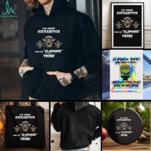 Im chief kickabitch native Baby Yoda from the slapahoe funny tribe t shirt