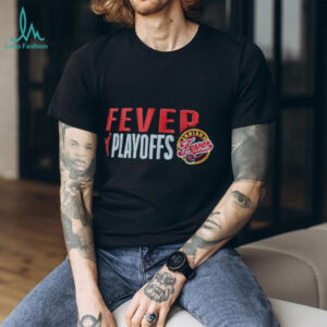Indiana Fever 2025 Basketball logo WNBA Playoffs shirt
