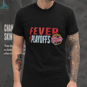 Indiana Fever 2025 Basketball logo WNBA Playoffs shirt