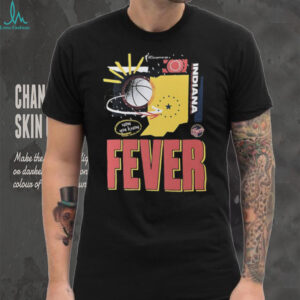Indiana Fever ’25 WNBA Playoffs In The Zone 2 sided shirt