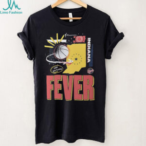 Indiana Fever ’25 WNBA Playoffs In The Zone 2 sided shirt