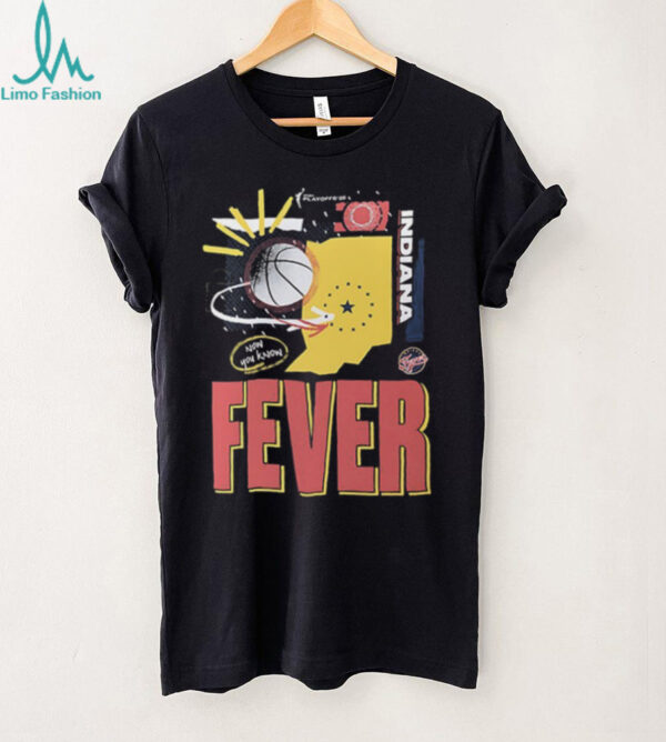 Indiana Fever ’25 WNBA Playoffs In The Zone 2 sided shirt
