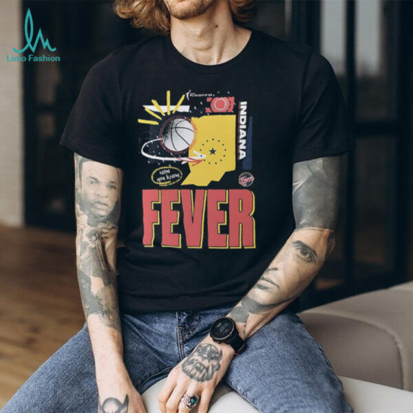 Indiana Fever ’25 WNBA Playoffs In The Zone 2 sided shirt