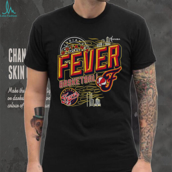 Indiana Fever Basketball WNBA City Skyline 2025 shirt
