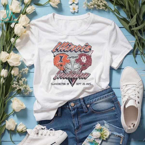 Indiana Hoosiers Football vs Illinois Fighting Illini Bloomington In Sept 20 2025 Gameday shirt