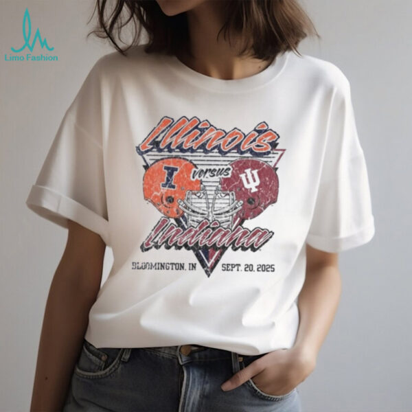 Indiana Hoosiers Football vs Illinois Fighting Illini Bloomington In Sept 20 2025 Gameday shirt