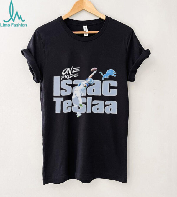 Isaac TeSlaa One Pride Detroit Lions Player Hype shirt