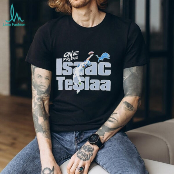 Isaac TeSlaa One Pride Detroit Lions Player Hype shirt