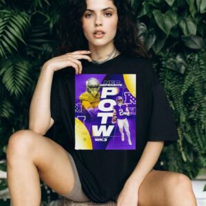 Isaiah Rodgers Minnesota Vikings NFC defensive POTW shirt