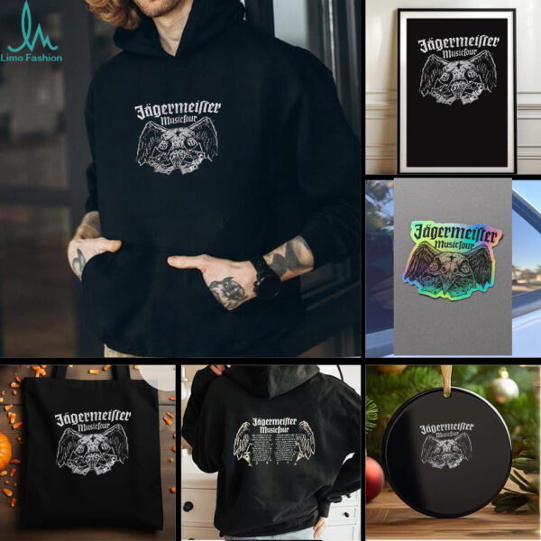 Jagermeister music tour logo dates shirt